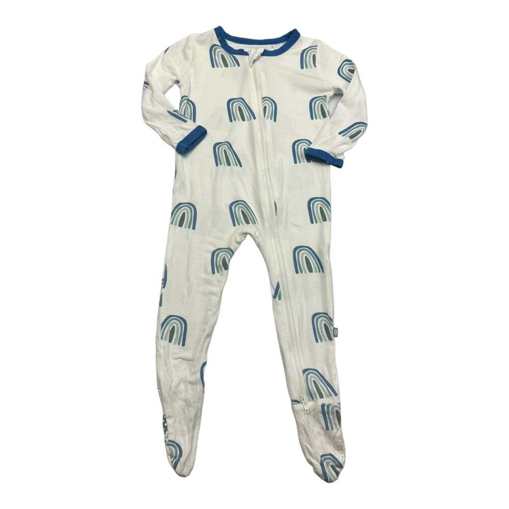 Baby Kyte Zippie Rainbow Footed Sleeper